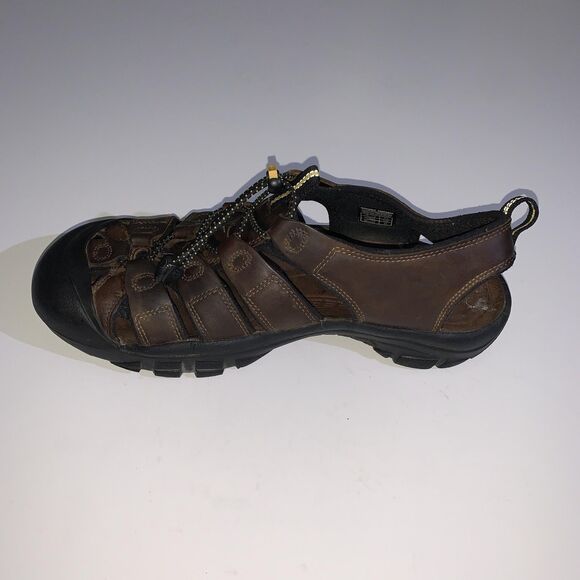 Keen Newport Leather Sandals Mens Size 11.5 Brown Closed Toe Hiking Shoes Trail main image 6